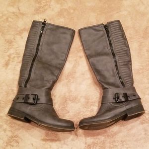 ALDO womens size 7 riding boots. Moto boots